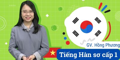Tiếng Hàn sơ cấp 1 trọn bộ!  - Nguyễn Vy Thảo Trang